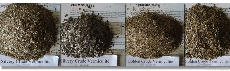 Crude Golden Vermiculite/Crude Silvery Vermiculite