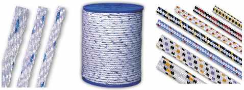 Ropes (PP or PET) (Braied, Spiral Braided or Twisted)