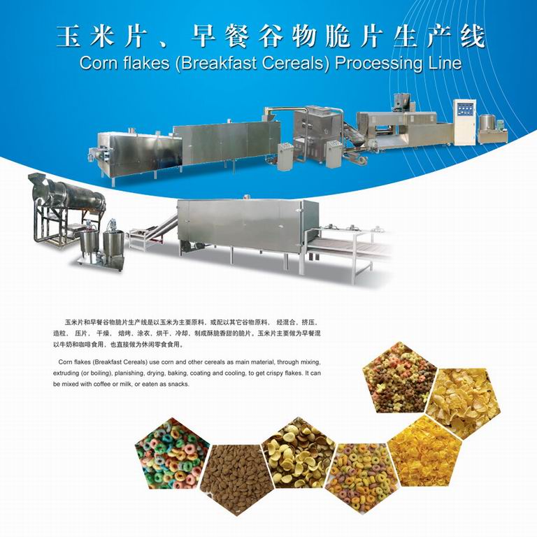 Corn Flakes Processing Line