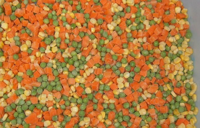 Frozen mixed vegetables