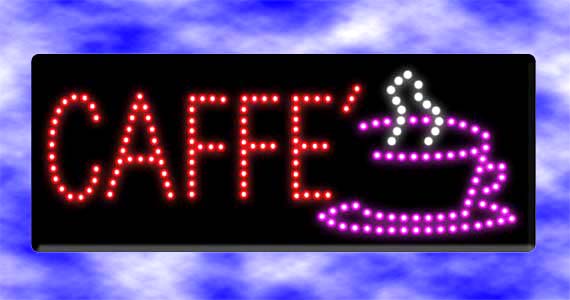 LED Coffee Sign