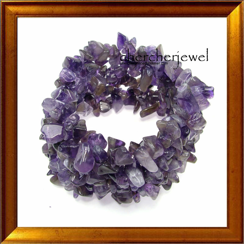 Chercher Amethyst Stretch Bracelet