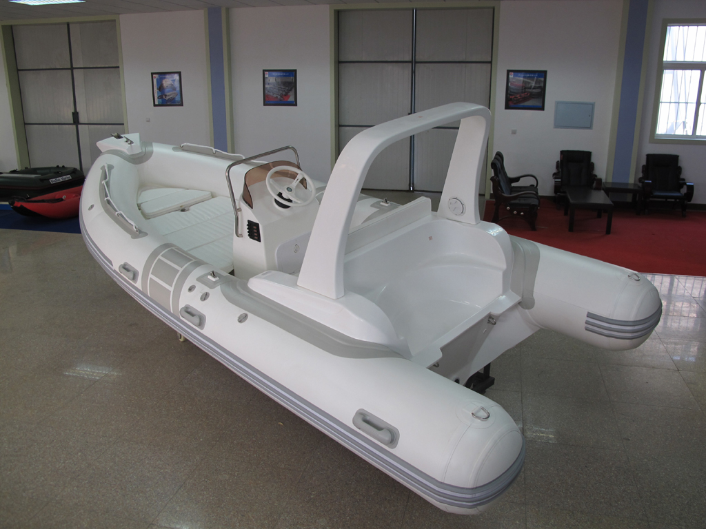 RIB520C rigid inflatable boat grp hull fiberglass hull