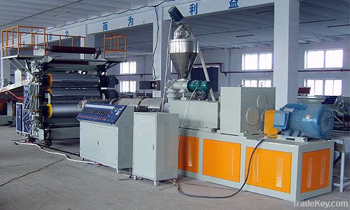 PE formwork /plate extrusion machine