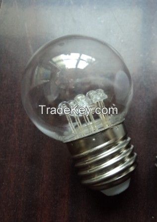 G45 0.5W Warm White LED Bulb