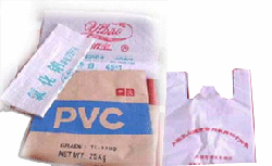 PE, PP, OPP,CPP and PVC plastic bags