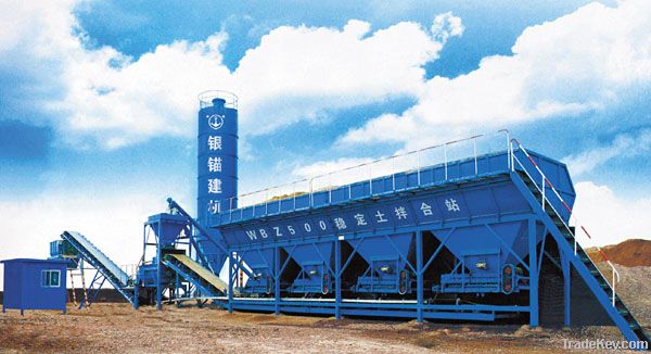 WBZ stabilized soil mixing plant