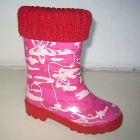 girl&#039;s rain boot