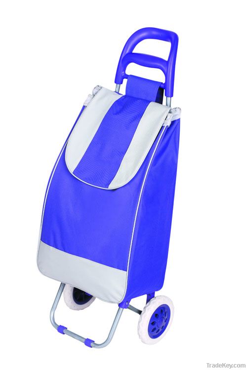 Foldable shopping trolley/shopping cart