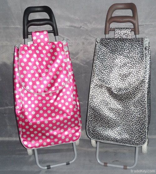 Foldable shopping trolley/shopping trolley bag