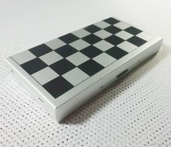 Sell mini magnetic Aluminum chess CA1423