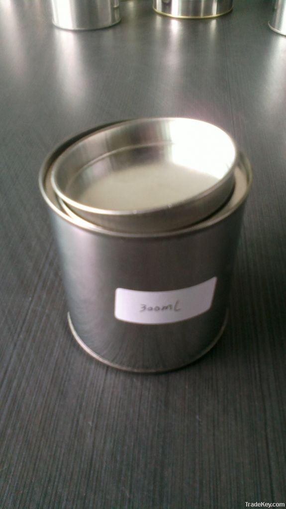 metal paint tin can with handle