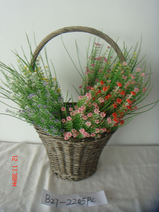 flower baskets