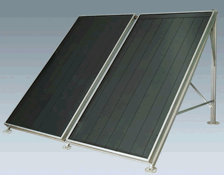 Flat plate solar collector