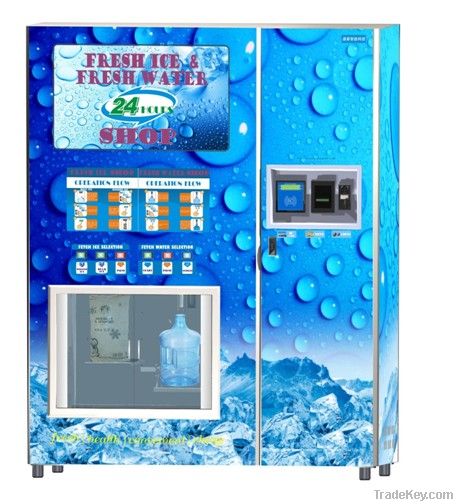 Automatic Ice And Water Vending Machine