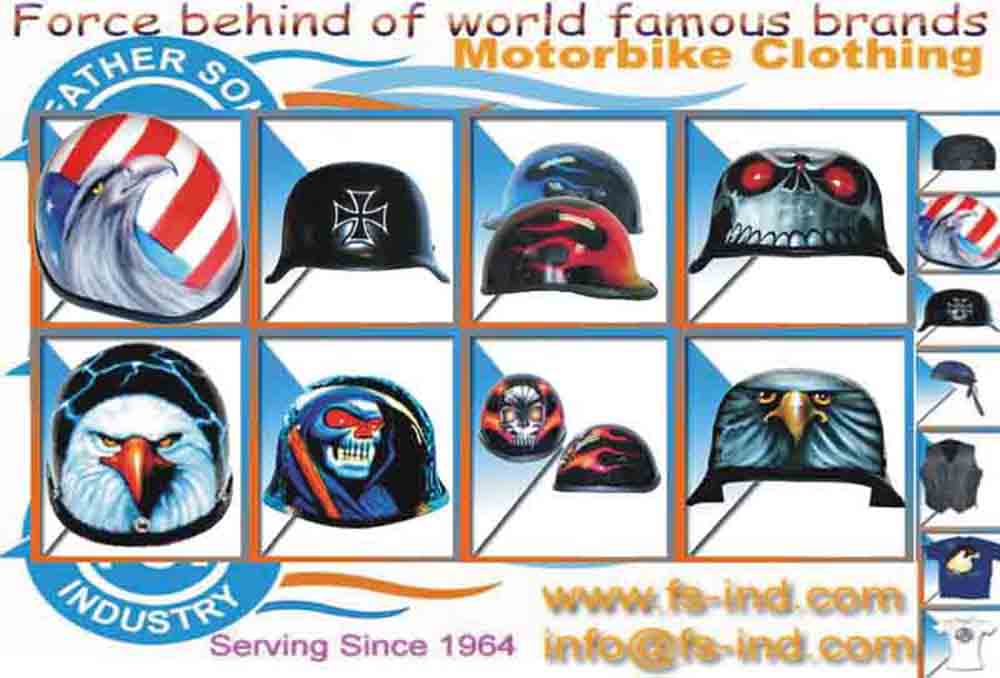 Motorcycle helmets Air brush