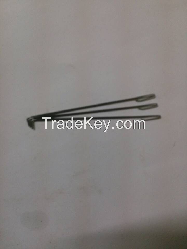 Warp knitting needles and spare parts