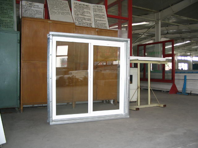 American style pvc window