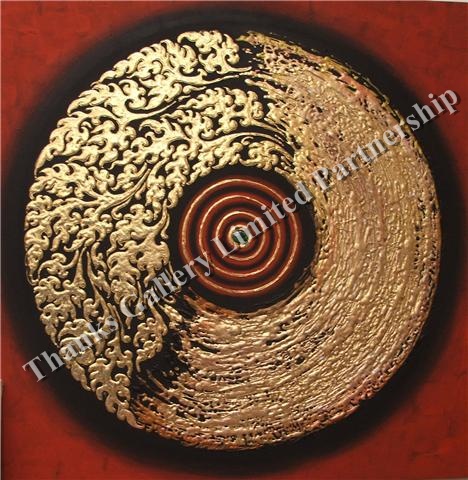 Oil Painting (Circle Shapes )