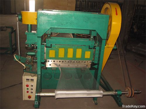 expanded metal mesh machine