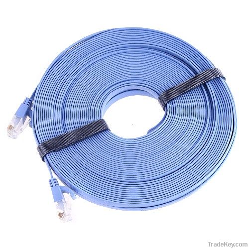 High Speed 20M RJ45 CAT6a Flat Ethernet Patch Internet Lan Network Cab