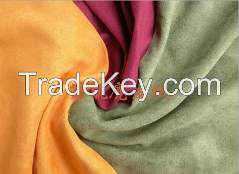 Weft Suede Fabric