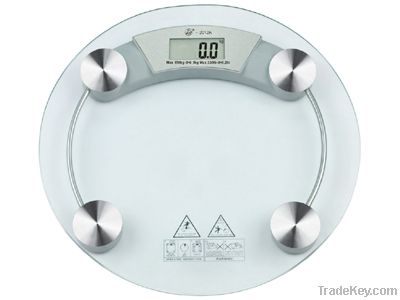 LED electronic body scale