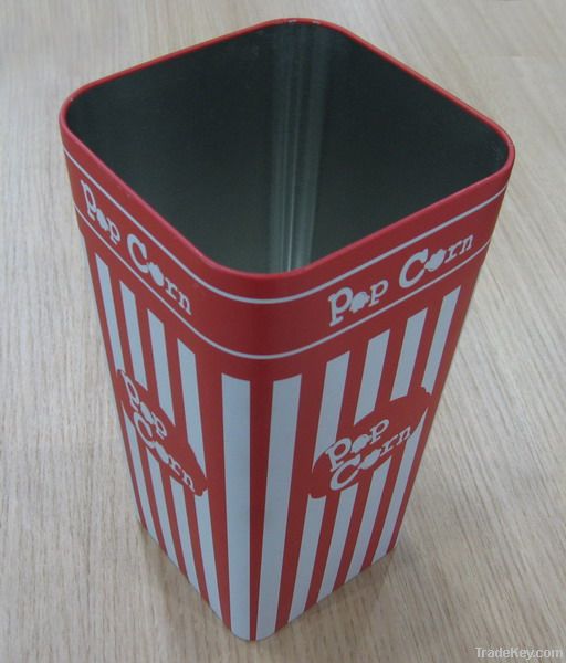 popcorn tin food can