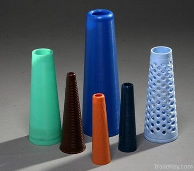 Cone plastic bobbin