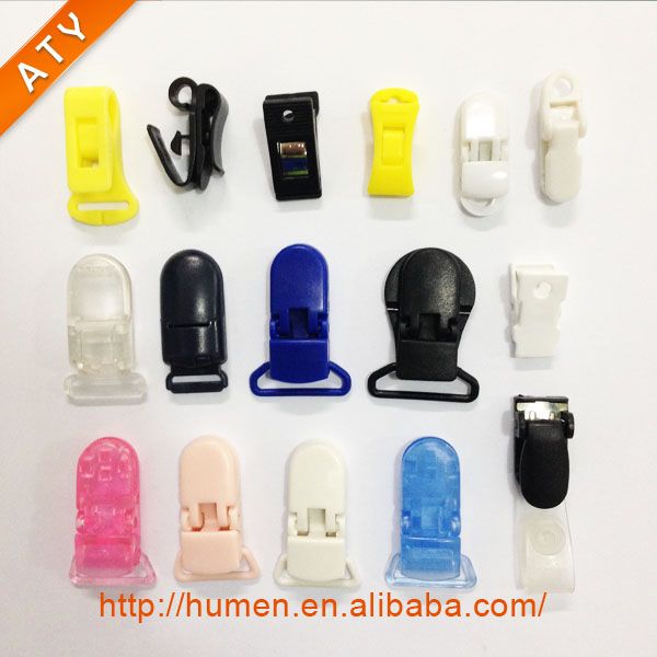 Suspender Plastic Clip with Gripping Teeth for Toy Holder Clip