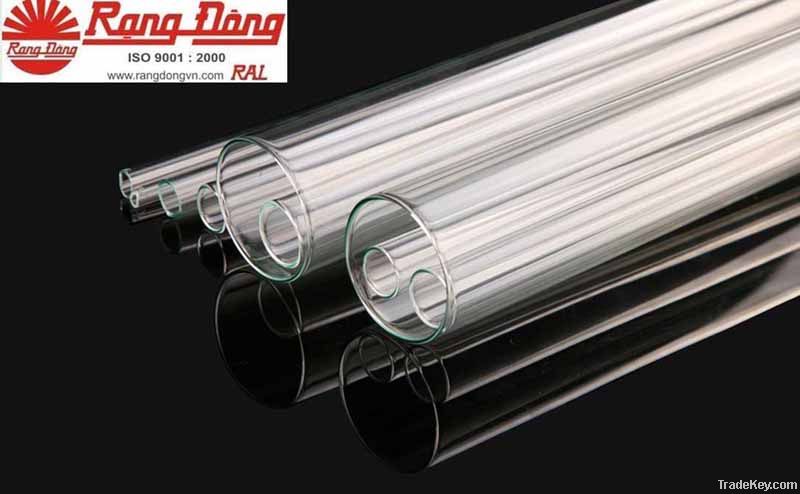 Lead free glass tube for lamps: IL, FL, CFL