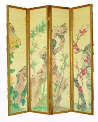 print folding screen