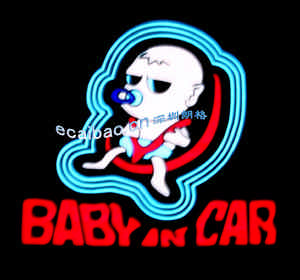 EL Car Sticker, EL panel for vehicle, EL auto sticker, automobile sticke