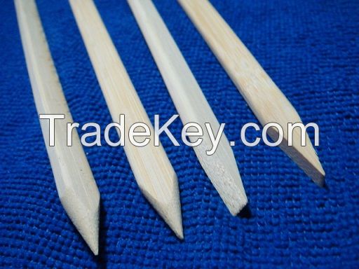 flat bamboo skewers