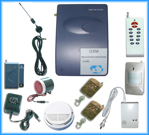 GSM wireless security burglar alarm system