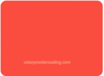 Epoxy-Polyester Powder Coating Orange Red  EP0409