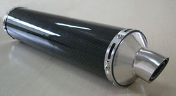 Universal motorcycle muffler