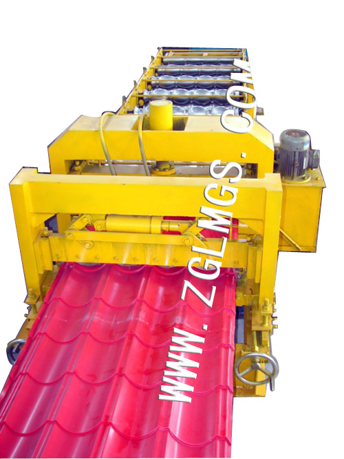 Glazed Tile Roll Forming Machine