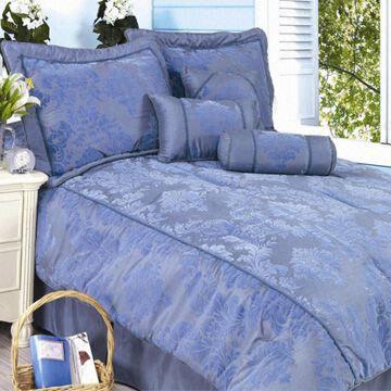 100% Polyester Flocking Duvet Set