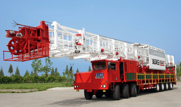 ZJ 40 truck mounted drilling rig