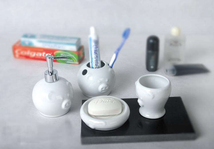 bathroom set, bath set, ceramic bath accessories