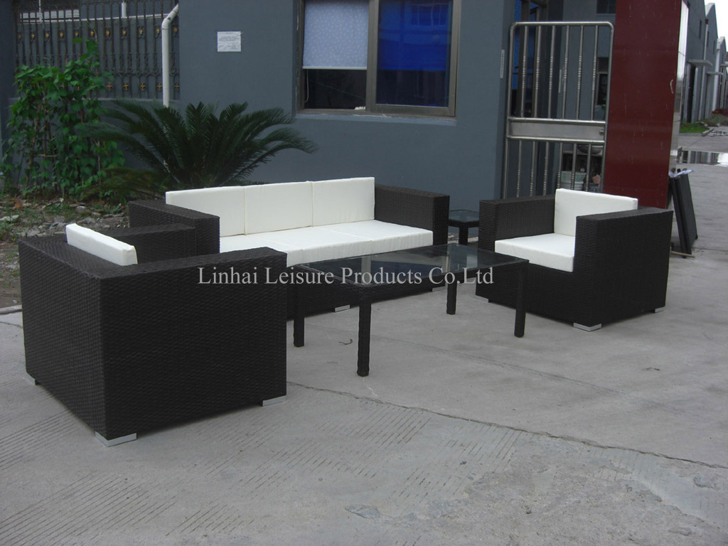 Rattan sofa set of 5pcs