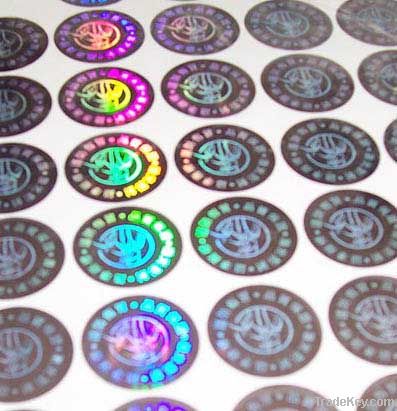 Holographic stickers