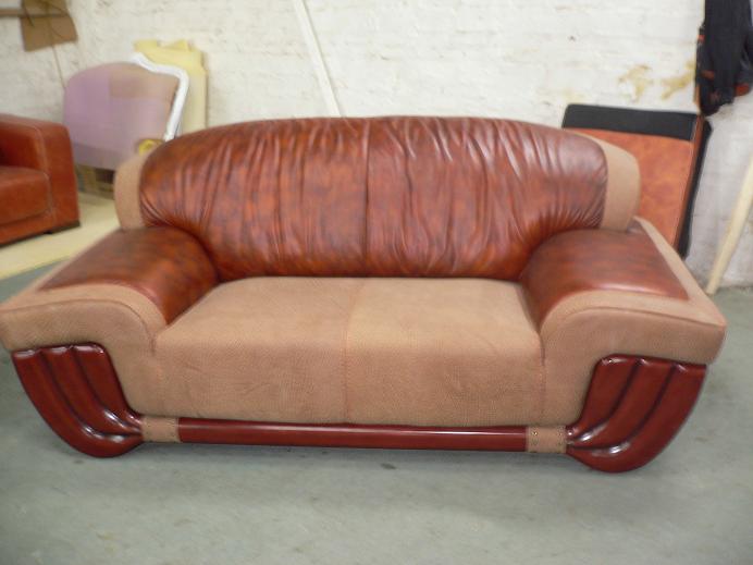 Leather sofa J7009