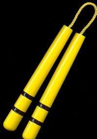 bruce lee classic yellow Nunchakus game of death chucks