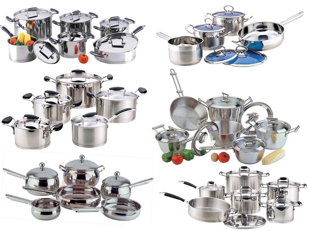 stainless steel cookware set