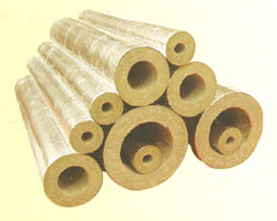 Rockwool pipe