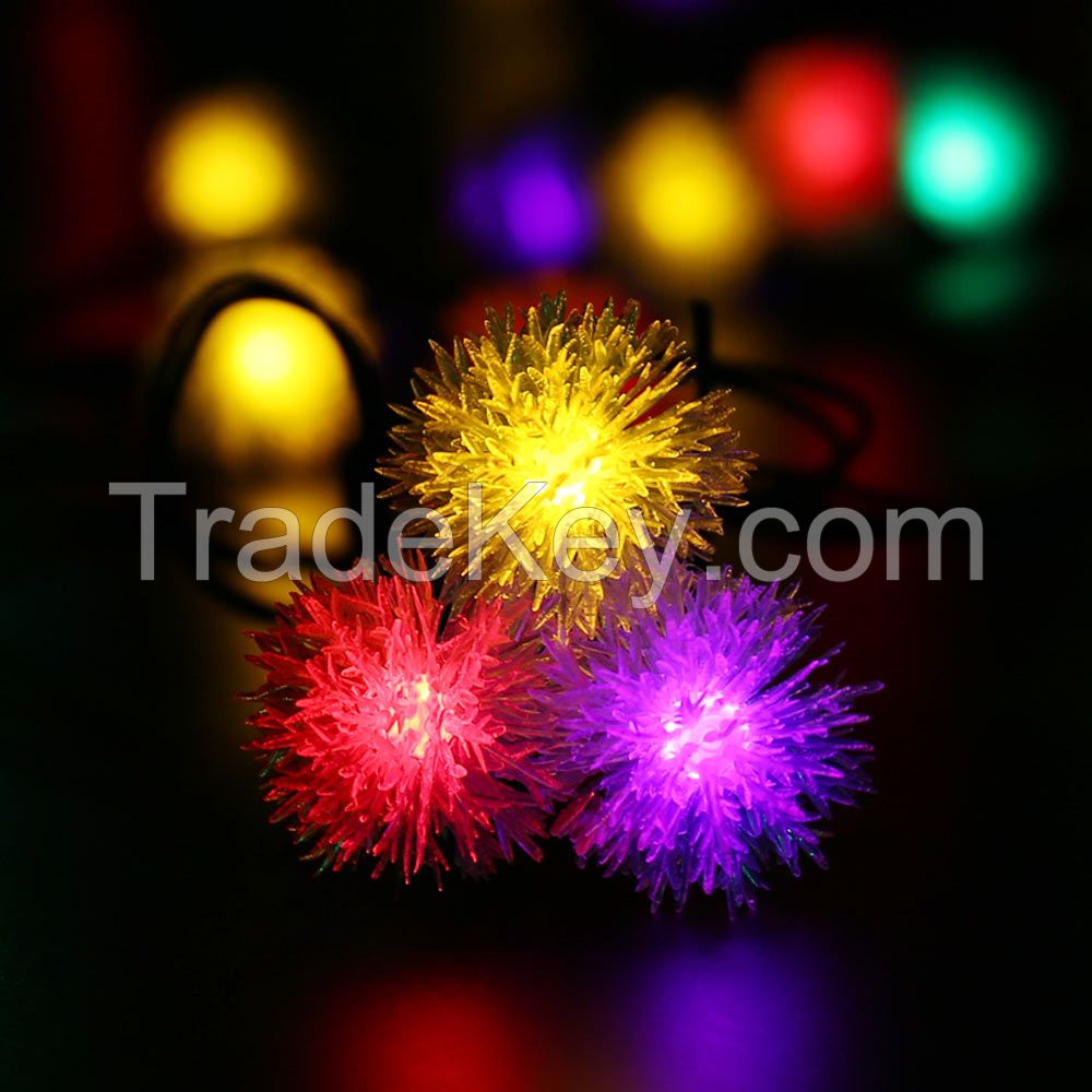 Chuzzle Ball Solar String Lights