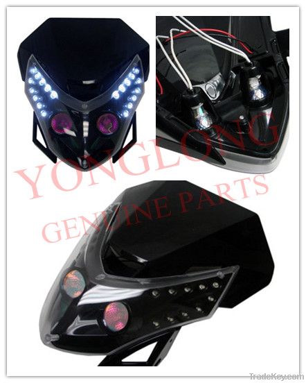 motorcycle header LED