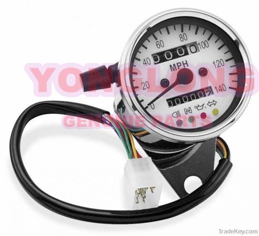 Speedometer for racing bike